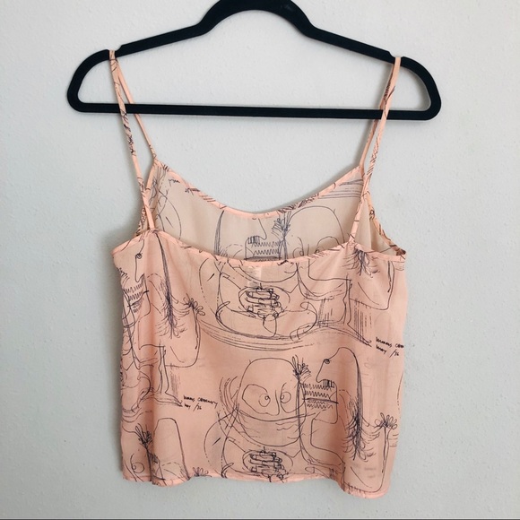 [American Apparel] Pink Chiffon Tank - Picture 3 of 4